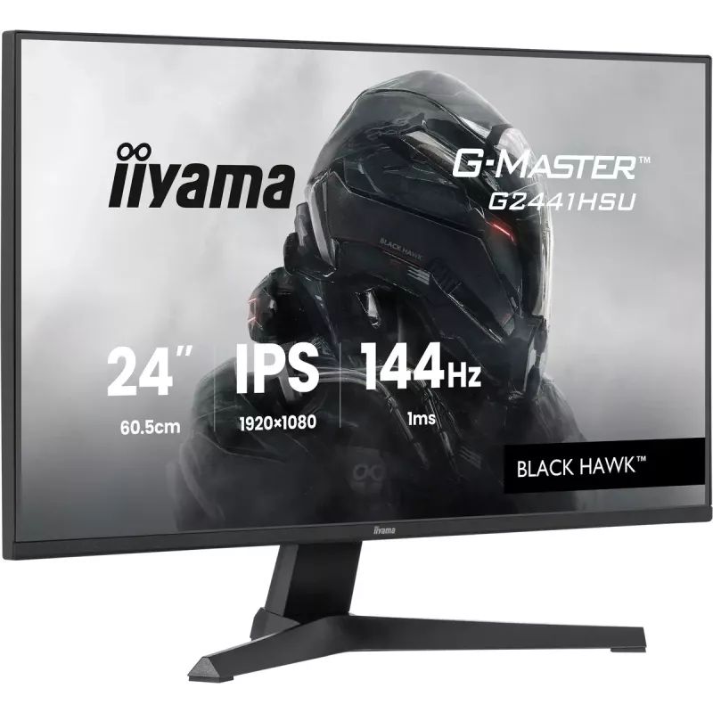 Monitor IIYAMA G2441HSU 23.8 cala IPS 1920x1080 144Hz 1ms MPRT, FreeSync, głośniki, hub USB, VESA