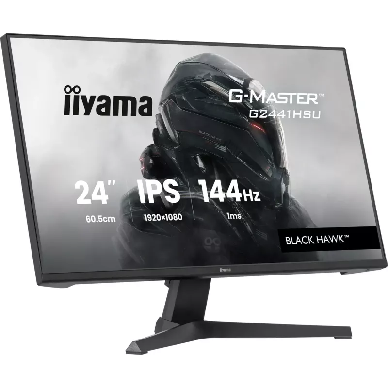 Monitor IIYAMA G2441HSU 23.8 cala IPS 1920x1080 144Hz 1ms MPRT, FreeSync, głośniki, hub USB, VESA