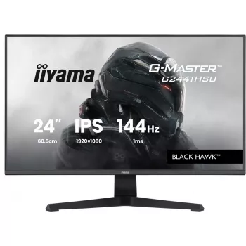 Monitor IIYAMA G2441HSU 23.8 cala IPS 1920x1080 144Hz 1ms MPRT, FreeSync, głośniki, hub USB, VESA