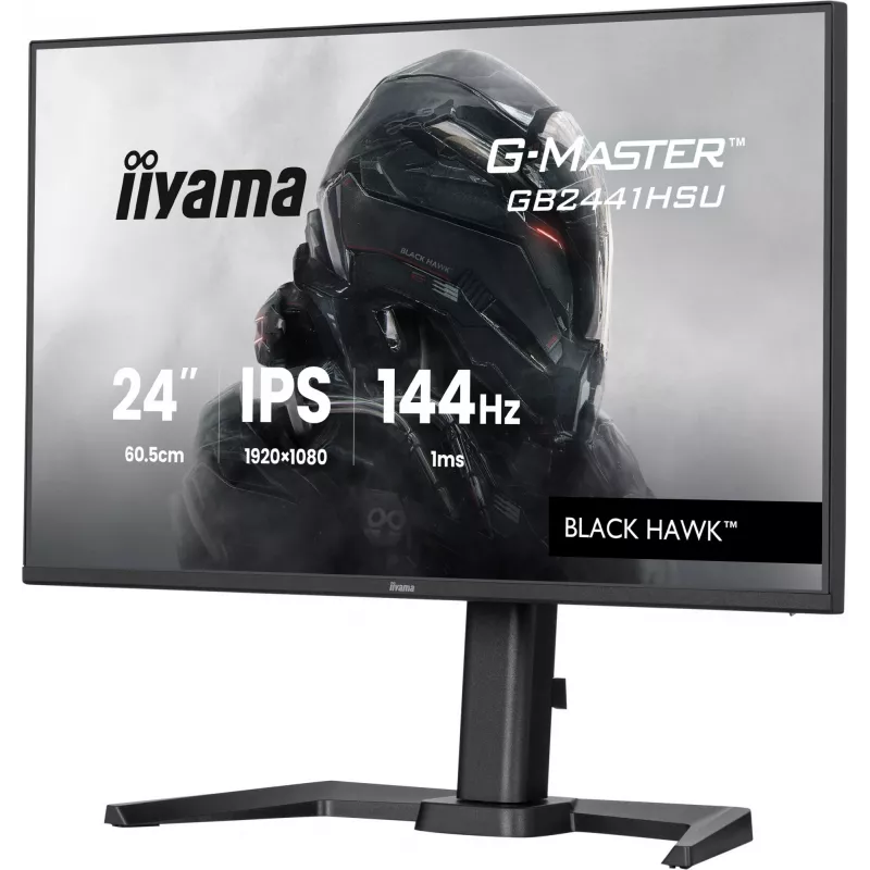 Monitor komputerowy iiyama G-MASTER GB2441HSU-B1 60,5 cm (23,8 cala) 1920 x 1080 pikseli Full HD LED Czarny