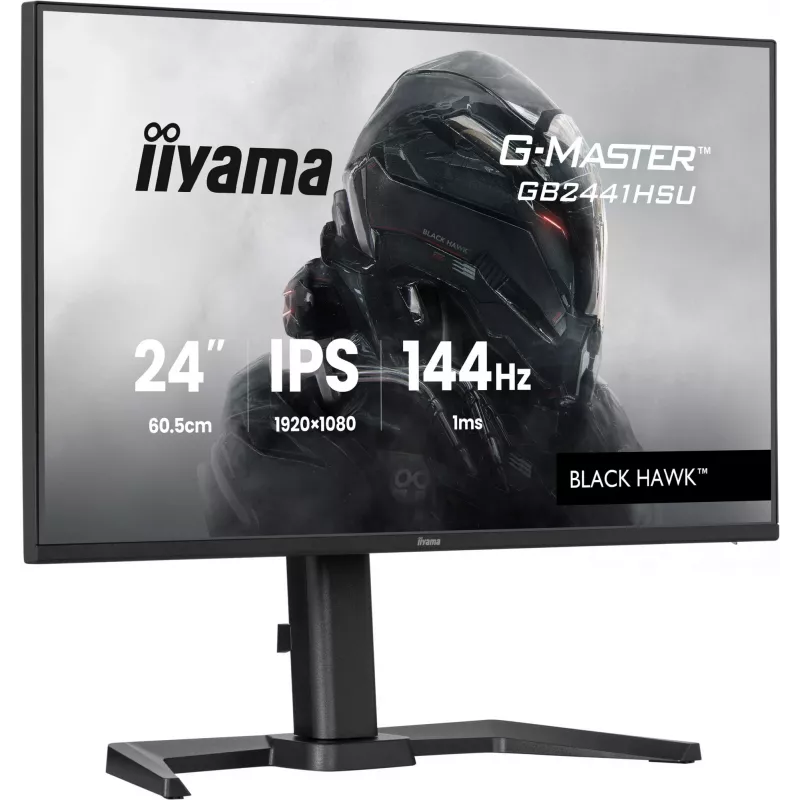 Monitor komputerowy iiyama G-MASTER GB2441HSU-B1 60,5 cm (23,8 cala) 1920 x 1080 pikseli Full HD LED Czarny