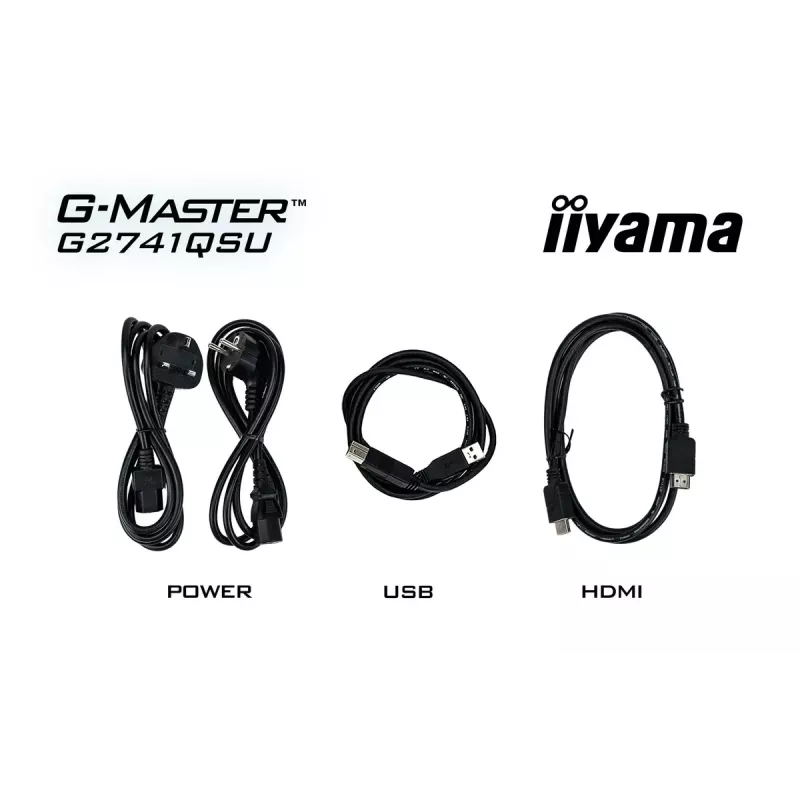 Monitor komputerowy iiyama G-MASTER G2741QSU-B1 68.6 cm (27 cali) 2560 x 1440 pikseli 4K Ultra HD QLED Czarny