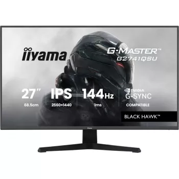 Monitor komputerowy iiyama G-MASTER G2741QSU-B1 68.6 cm (27 cali) 2560 x 1440 pikseli 4K Ultra HD QLED Czarny