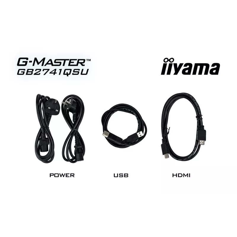 Monitor komputerowy iiyama G-MASTER GB2741QSU-B1 68.6 cm (27 cali) 2560 x 1440 pikseli 4K Ultra HD LED Czarny