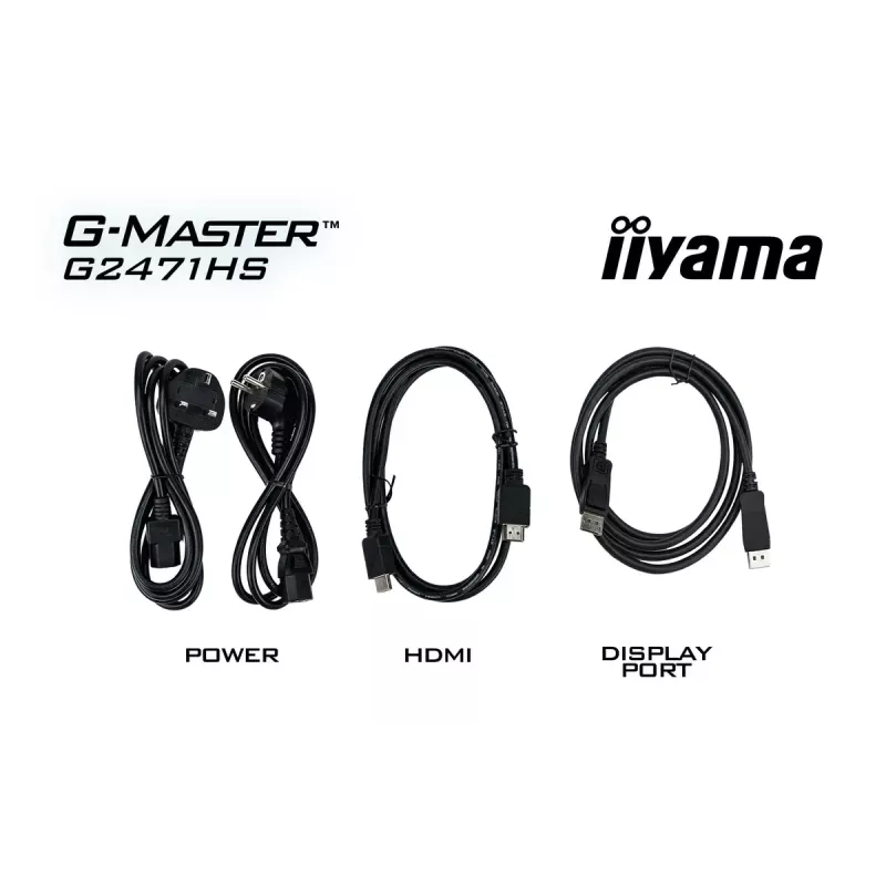 Monitor komputerowy iiyama G-MASTER G2471HS-B1 60,5 cm (23,8 cala) 1920 x 1080 pikseli Full HD Czarny