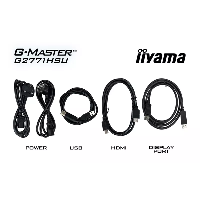 Monitor IIYAMA G2771HSU-B1 27 cali Fast IPS Full HD 1920x1080 240Hz HDR10 FreeSync G-SYNC Compatible