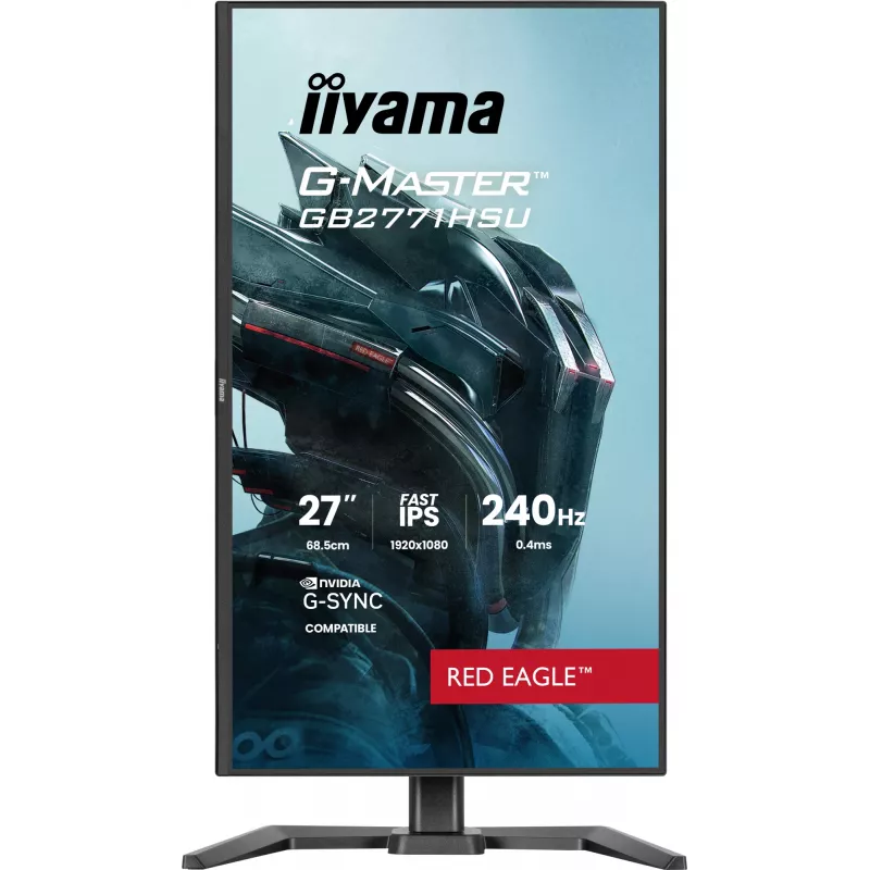 Monitor komputerowy iiyama G-MASTER GB2771HSU-B1 68,6 cm (27 cali) 1920 x 1080 pikseli Full HD Czarny