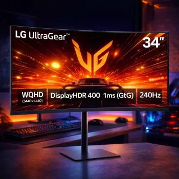 Monitor komputerowy LG 34G630A-B 86,4 cm (34 cale) 3440 x 1440 pikseli Czarny