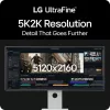 Monitor komputerowy LG 40U990A-W 101,6 cm (40 cali) 5120 x 2160 pikseli WUHD Czarny