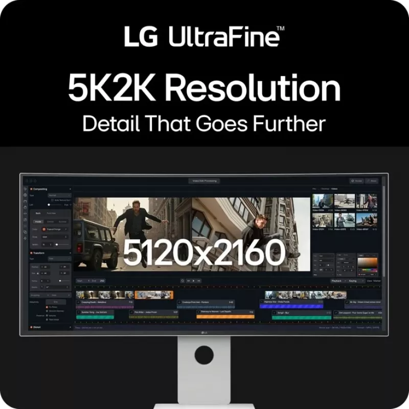 Monitor komputerowy LG 40U990A-W 101,6 cm (40 cali) 5120 x 2160 pikseli WUHD Czarny
