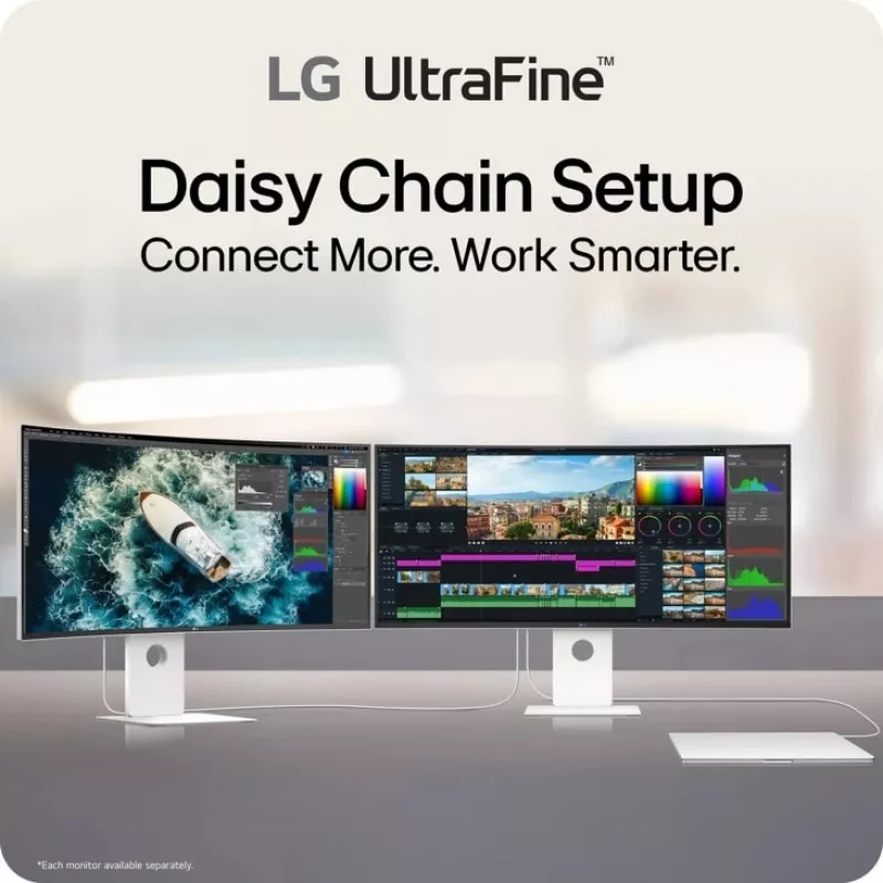 Monitor komputerowy LG 40U990A-W 101,6 cm (40 cali) 5120 x 2160 pikseli WUHD Czarny