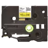 Taśma do nawoju Brother TZE-FX641 czarna na żółtym TZ