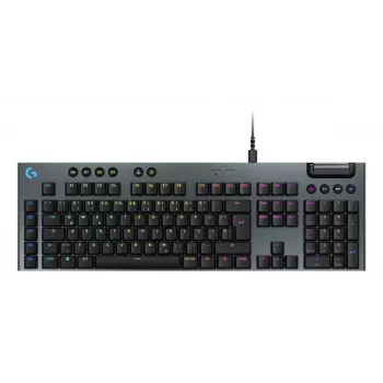 LOGITECH G915 X USB-A Przewodowa Niskoprofilowa Klawiatura Gamingowa Tactile Czarny Qwertz Deutsch