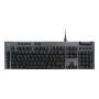 LOGITECH G915 X USB-A Przewodowa Niskoprofilowa Klawiatura Gamingowa Tactile Czarny Qwertz Deutsch