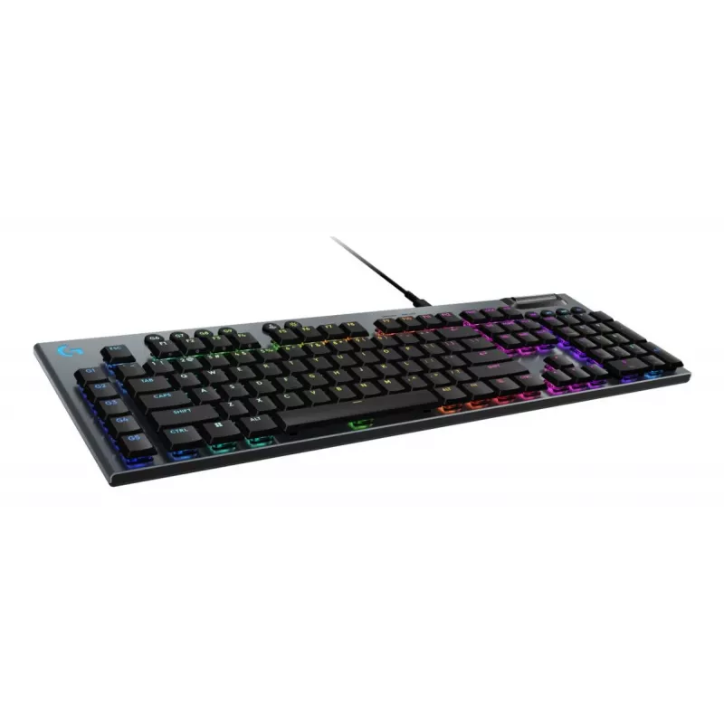 LOGITECH G915 X USB-A Przewodowa Niskoprofilowa Klawiatura Gamingowa Tactile Czarny Qwertz Deutsch