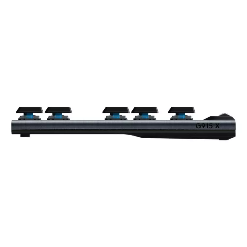 LOGITECH G915 X Lightspeed TKL Bezprzewodowa Mechaniczna Klawiatura Gamingowa RGB Czarna Qwerty US/International Clicky