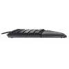 Wired ergonomic full-size keyboard Cherry KC 4500 ERGO Black USB QWERTY UK 109 keys curved layout wrist rest 1.8 m cable