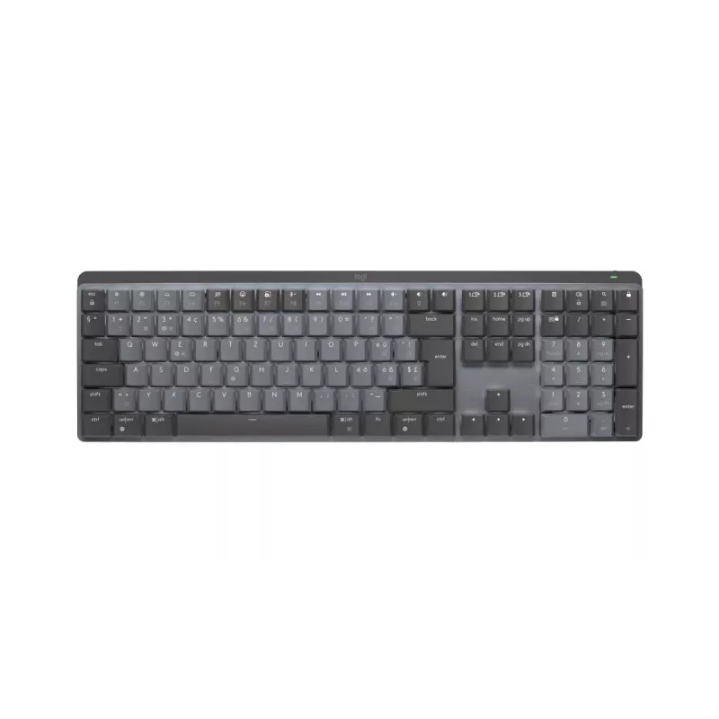 LOGITECH MX Mechanical Bezprzewodowa Podświetlana Klawiatura Mechaniczna - Grafitowa, Układ Suisse Qwertz