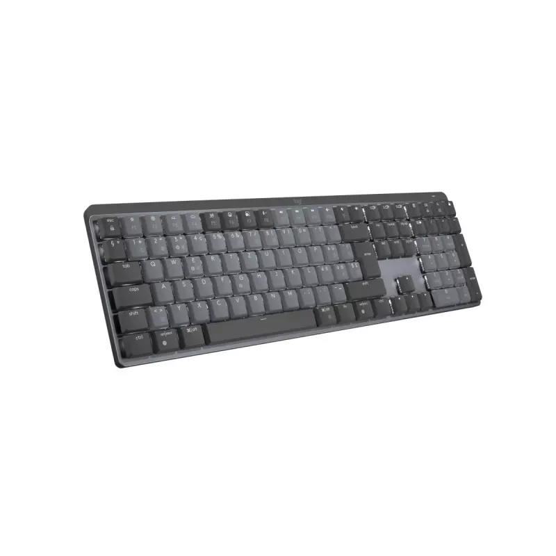 LOGITECH MX Mechanical Bezprzewodowa Podświetlana Klawiatura Mechaniczna - Grafitowa, Układ Suisse Qwertz