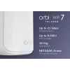 NETGEAR Orbi 870 Tri-band (2.4 GHz / 5 GHz / 6 GHz) Wi-Fi 7 (802.11be) Biały 4 Wewnętrzna