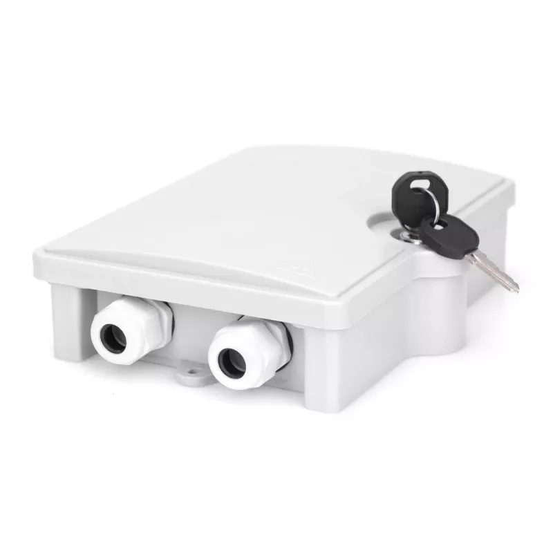 DIGITUS Outdoor FTTH Box, IP65 dla 2 adapterów SC/SX lub 2 LC/DX