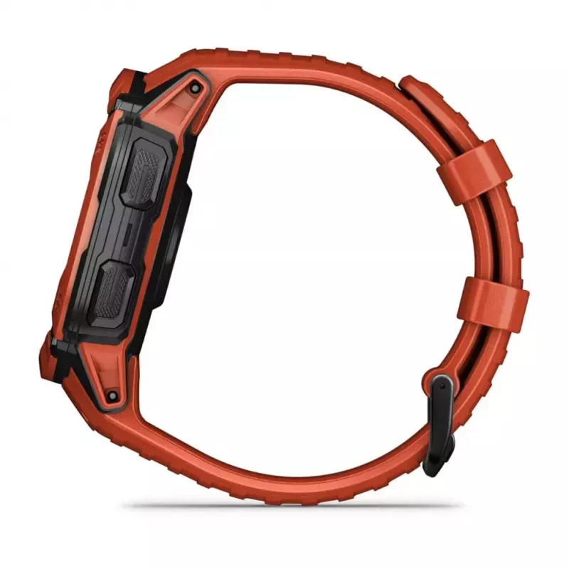 Zegarek sportowy GARMIN Instinct 2X Solar — koperta polimerowa 50 mm, ładowanie słoneczne, GPS (GPS/GLONASS/Galileo), 10 ATM, pasek silikonowy