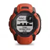 Zegarek sportowy GARMIN Instinct 2X Solar — koperta polimerowa 50 mm, ładowanie słoneczne, GPS (GPS/GLONASS/Galileo), 10 ATM, pasek silikonowy