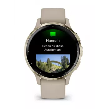 GARMIN INTERNATIONAL Venu 3S - 41mm - smartwatch z paskiem - French - Szary