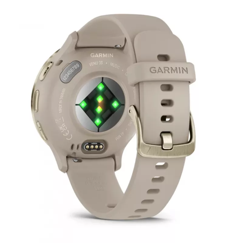 GARMIN INTERNATIONAL Venu 3S - 41mm - smartwatch z paskiem - French - Szary