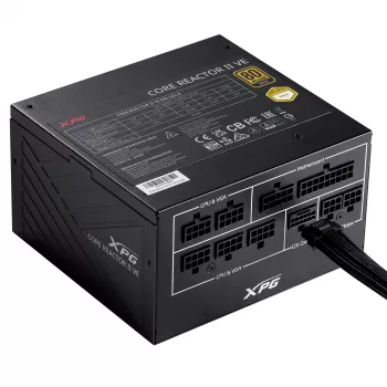 Zasilacz XPG COREREACTOR II VE 850W, 850 W, 100 - 240 V, 47 - 63 Hz, 12 A, 20 A, 70.8 A