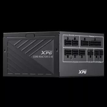 Zasilacz XPG COREREACTOR II VE 850W, 850 W, 100 - 240 V, 47 - 63 Hz, 12 A, 20 A, 70.8 A