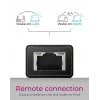 ICY BOX IB-HUB1419-LAN USB 3.2 Gen 1 (3.1 Gen 1) Type-A Czarny