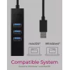 ICY BOX IB-HUB1419-LAN USB 3.2 Gen 1 (3.1 Gen 1) Type-A Czarny