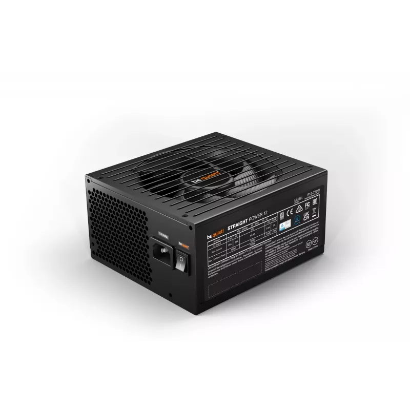 be quiet Straight Power 12 zasilacz 750 W 20+4 pin ATX ATX Czarny