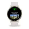Smartwatch GARMIN Vivoactive 5 — zegarek sportowy, aluminiowo-polimerowa koperta 42 mm, AMOLED 1,2 cala, GPS/GLONASS/Galileo, HR i SpO2, 5 ATM, bateria 11 dni