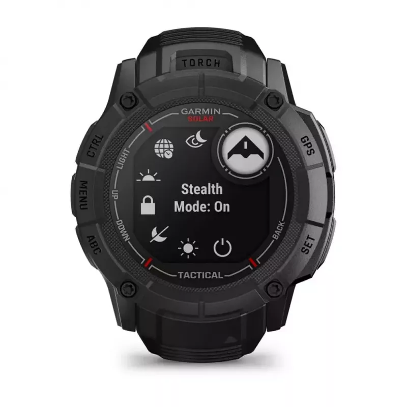 Garmin Instinct 2X Solar Tactical Edition smartwatch, 50 mm, czarny