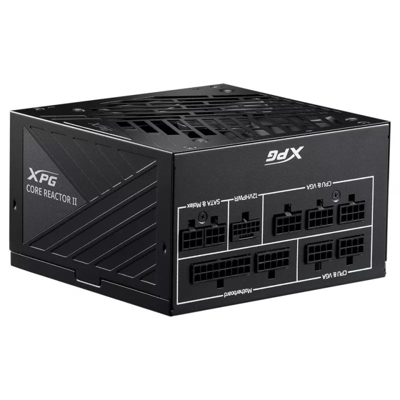 XPG COREREACTOR II 850W Zasilacz, 850 W, 100 - 240 V, 47 - 63 Hz, 12 A, 22 A, 62,5 A