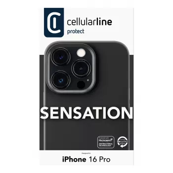 Cellularline Sensation - iPhone 16 Pro Soft-touch silikonowe etui