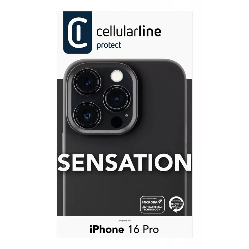 Cellularline Sensation - iPhone 16 Pro Soft-touch silikonowe etui