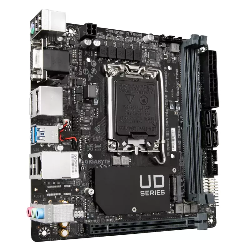 Płyta główna GIGABYTE H610I DDR4, Intel LGA 1700, Mini-ITX