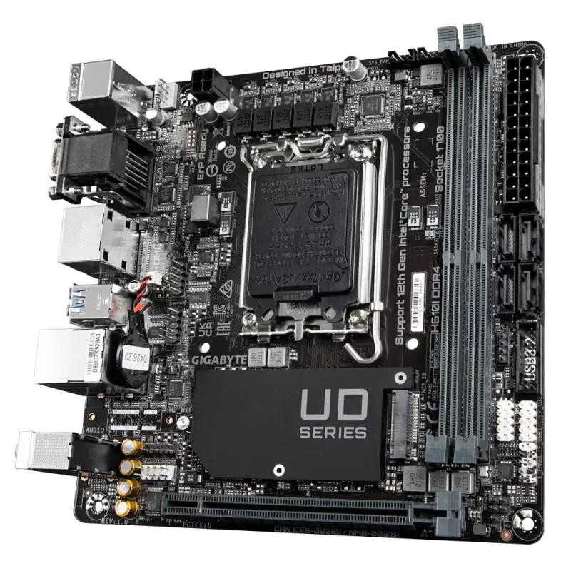 Płyta główna GIGABYTE H610I DDR4, Intel LGA 1700, Mini-ITX