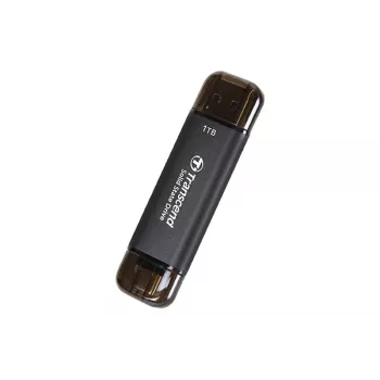 TRANSCEND Esd310c - 1TB przenośny dysk SSD - USB Typ-A / USB Typ-C
