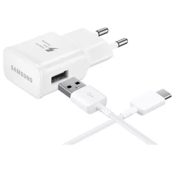 Samsung EP-TA20 Uniwersalna biała ładowarka sieciowa USB
