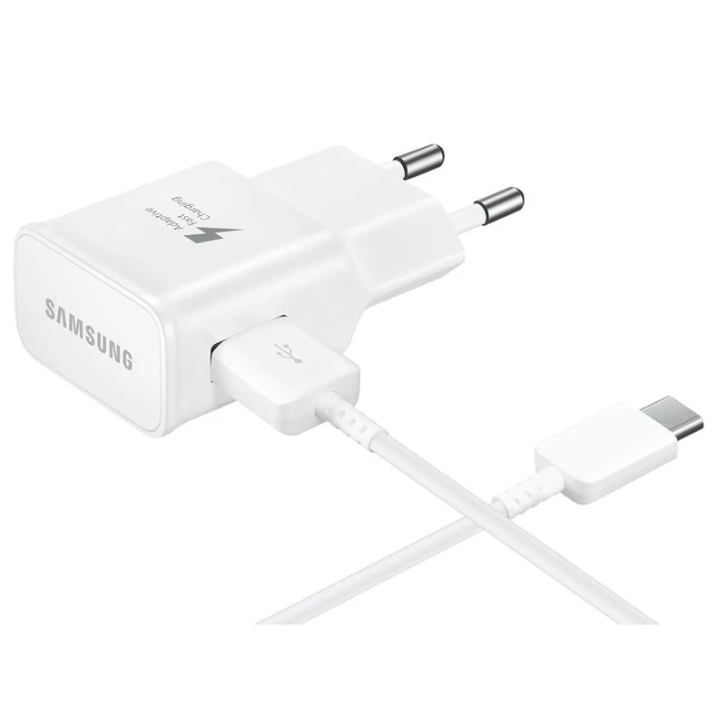 Samsung EP-TA20 Uniwersalna biała ładowarka sieciowa USB