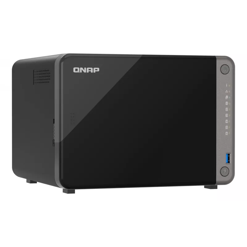 QNAP TS-AI642-8G Serwer NAS/magazynowania Wieża ARM Cortex-A76 8 GB Czarny