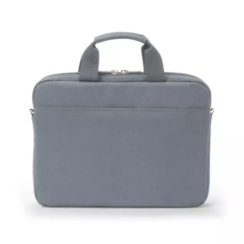 DICOTA Eco cienki Case Base - etui na notebook 11-12.5 cala - szare / poliester 300d z recyklingowanego PET