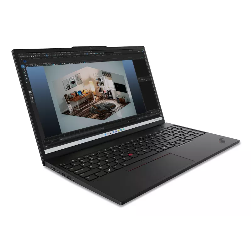 Lenovo ThinkPad P16s Gen 3 (Intel) Intel Core Ultra 7 155H Stacja robocza mobilna 40,6 cm (16 cali) WUXGA 32 GB DDR5-SDRAM 1 TB SSD Wi-Fi 6E (802.11ax) Windows 11 Pro niemiecki Czarny