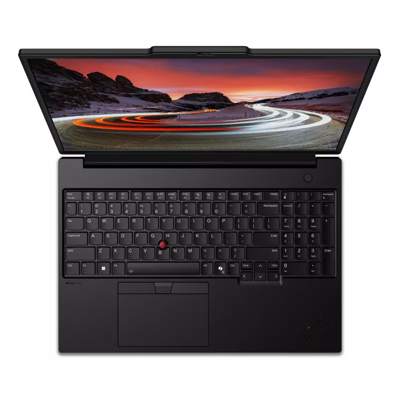 Lenovo ThinkPad P16s Gen 3 (Intel) Intel Core Ultra 7 155H Stacja robocza mobilna 40,6 cm (16 cali) WUXGA 32 GB DDR5-SDRAM 1 TB SSD Wi-Fi 6E (802.11ax) Windows 11 Pro niemiecki Czarny