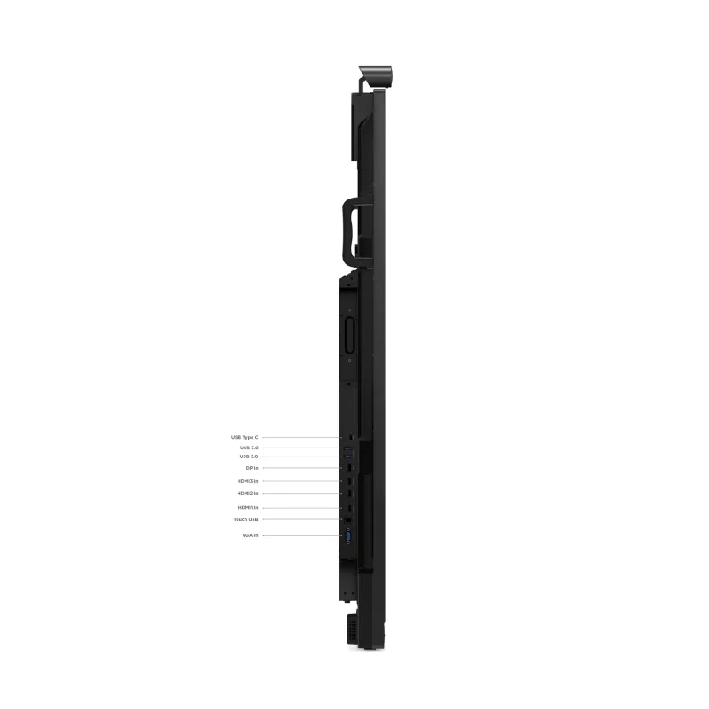 Monitor komputerowy Lenovo ThinkVision T75 190,5 cm (75 cali) 3840 x 2160 pikseli 4K Ultra HD LED Dotykowy Czarny