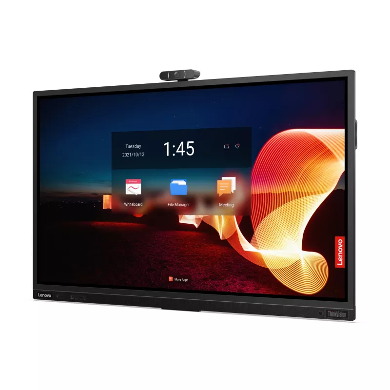 Monitor komputerowy Lenovo ThinkVision T75 190,5 cm (75 cali) 3840 x 2160 pikseli 4K Ultra HD LED Dotykowy Czarny